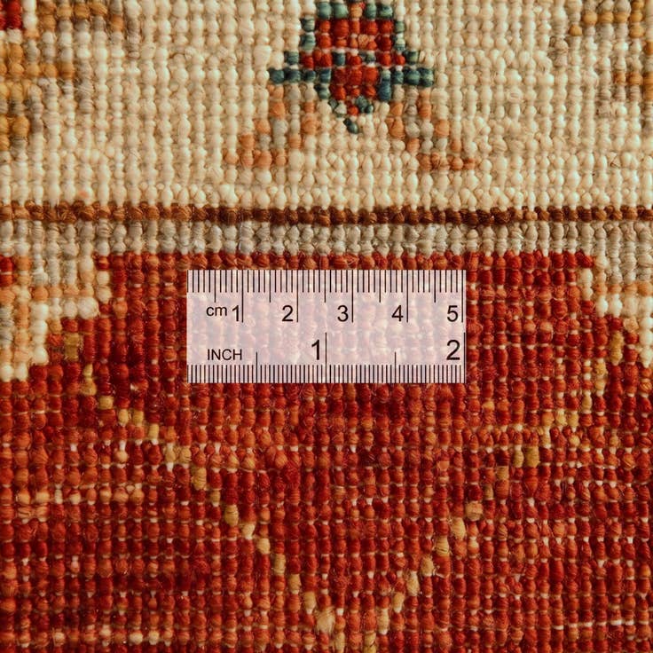 Detail image of 2' x 3' 6 Hand Knotted Ziegler Rug
