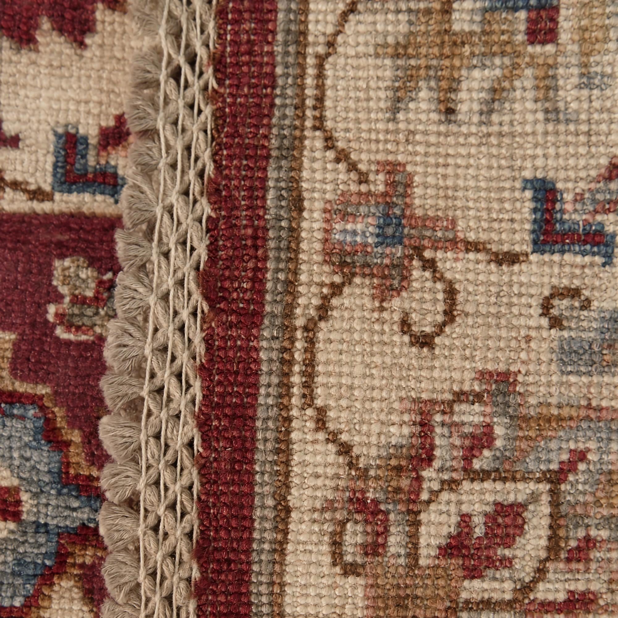 60cm x 105cm Hand Knotted Ziegler Rug