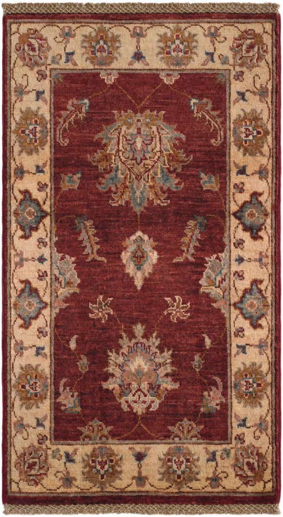 2' x 3' 6 Hand Knotted Ziegler Rug