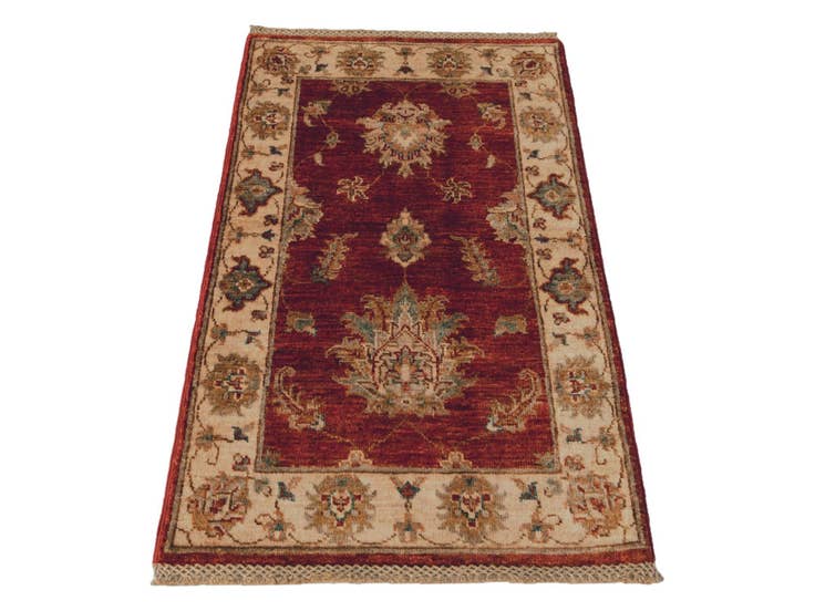Detail image of 60cm x 105cm anudado a mano Ziegler Alfombra