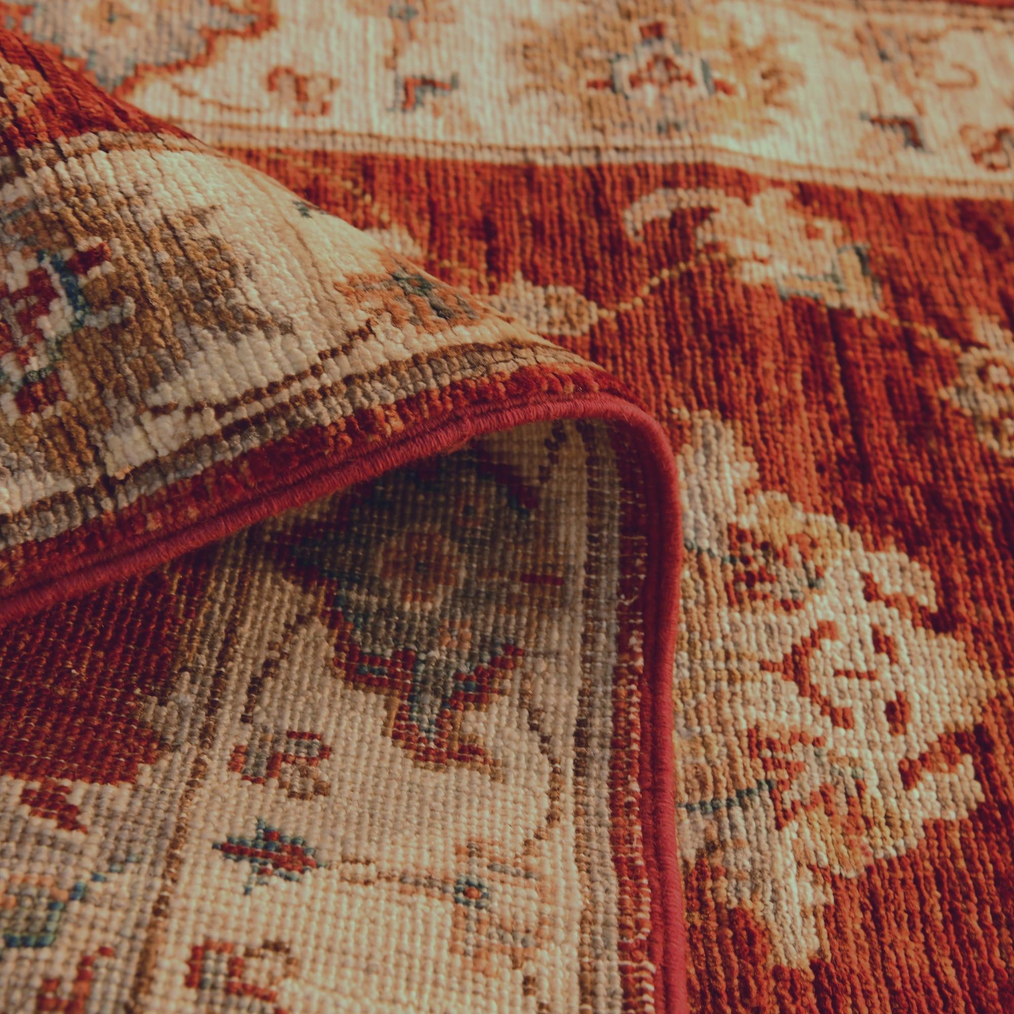 1' 11 x 3' 6 Hand Knotted Ziegler Rug