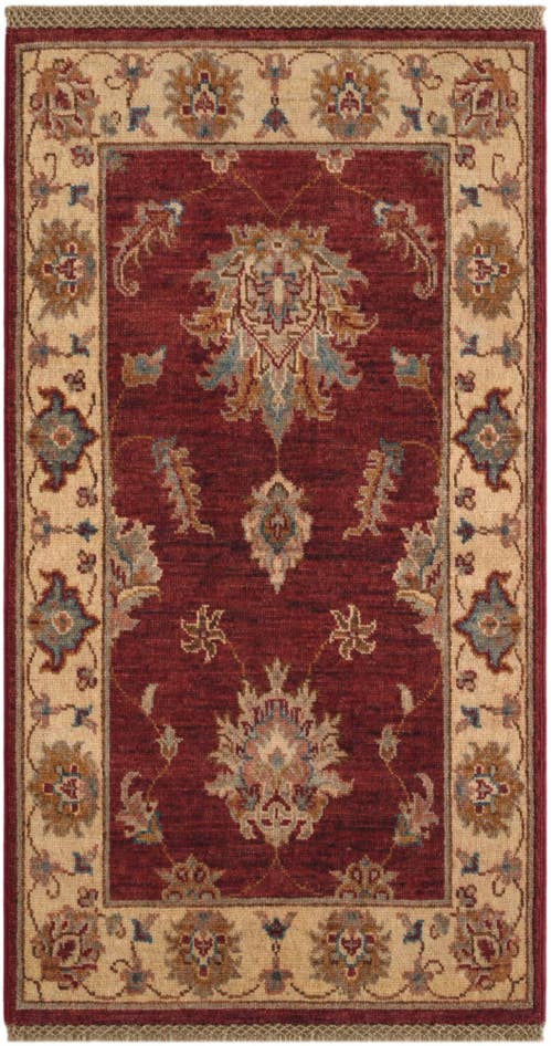 Detail image of 60cm x 105cm anudado a mano Ziegler Alfombra