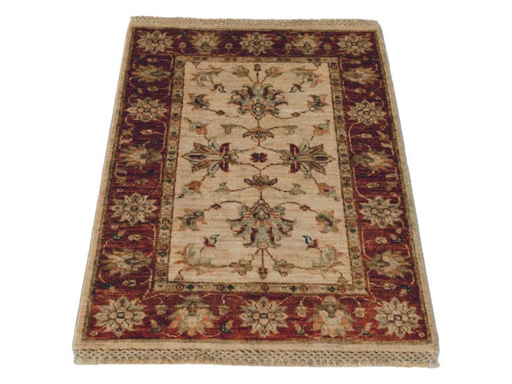 Detail image of 2' x 2' 9 Hand Knotted Ziegler Rug