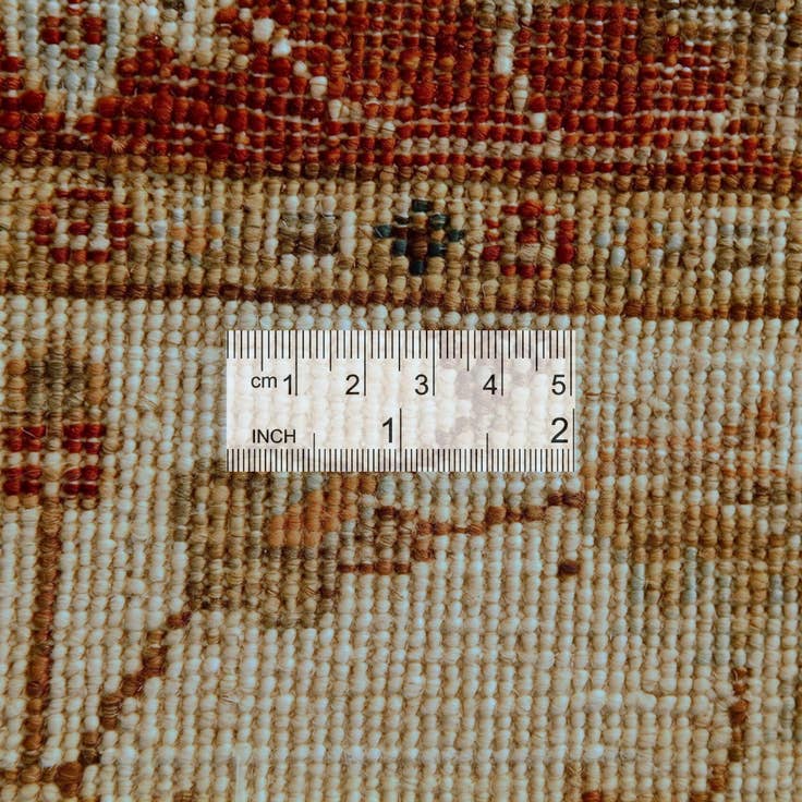 Detail image of 2' x 2' 9 Hand Knotted Ziegler Rug