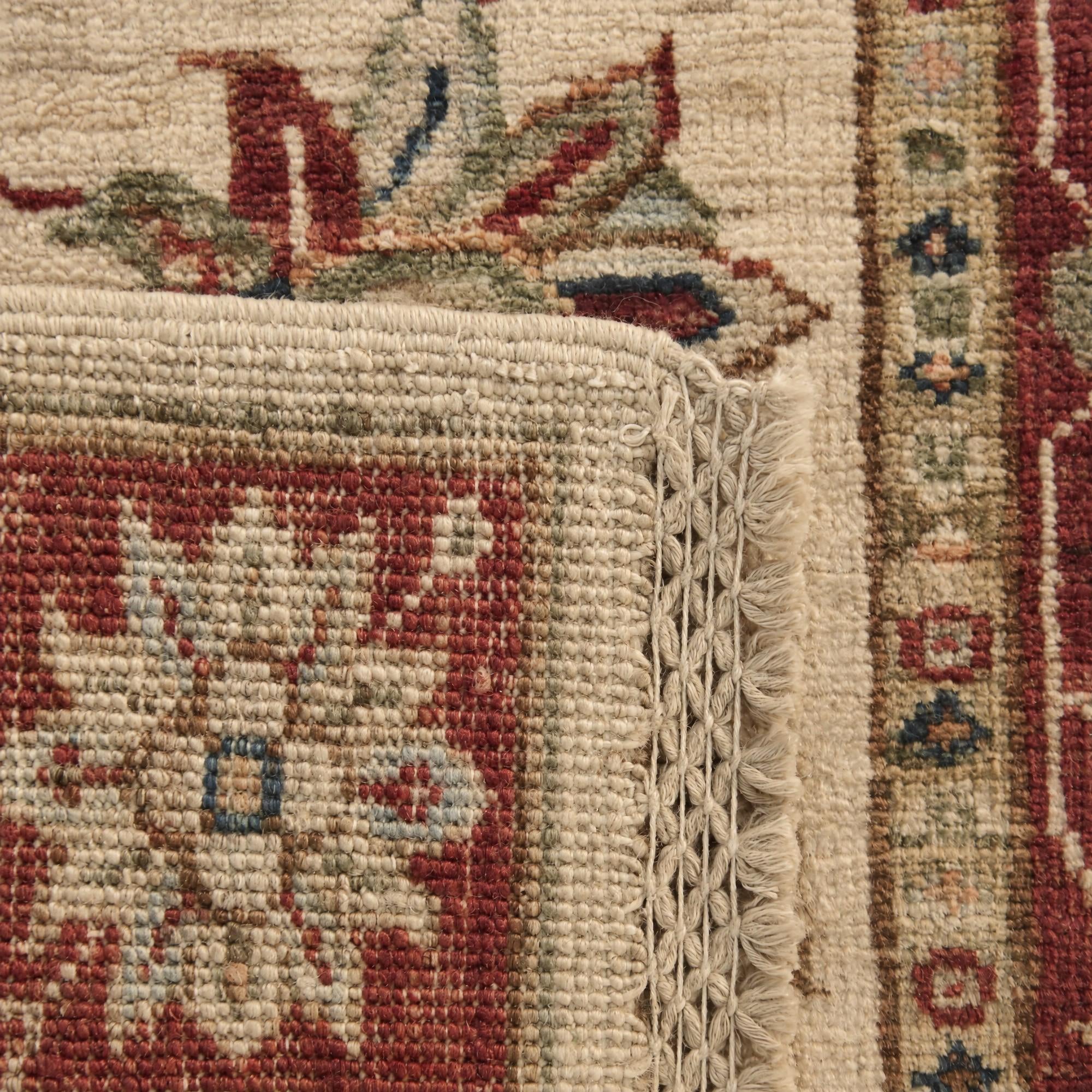 60cm x 85cm Hand Knotted Ziegler Rug