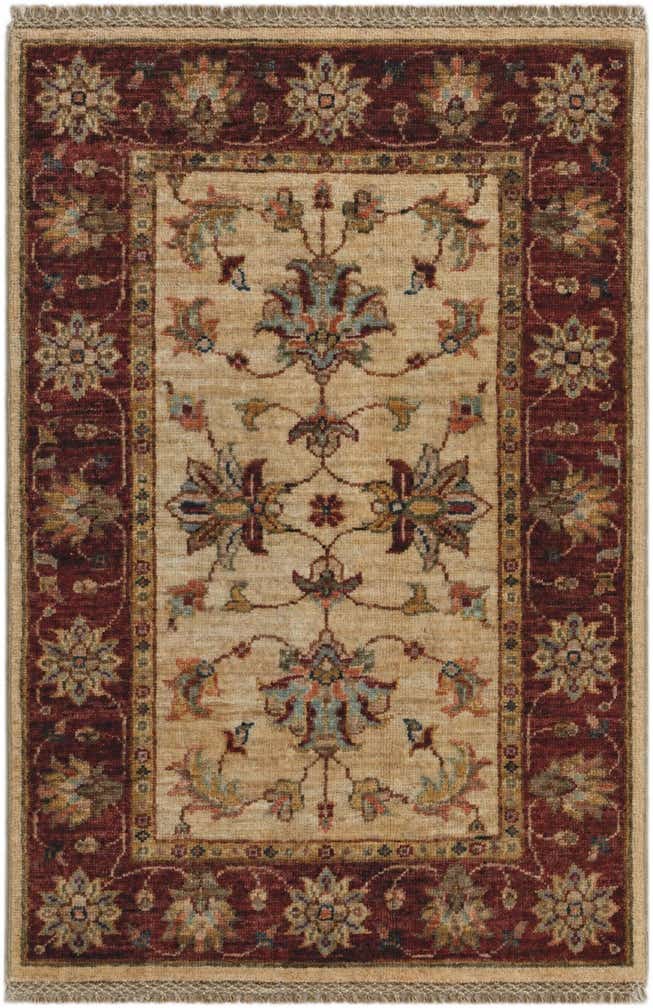 2' x 3' Hand Knotted Ziegler Rug