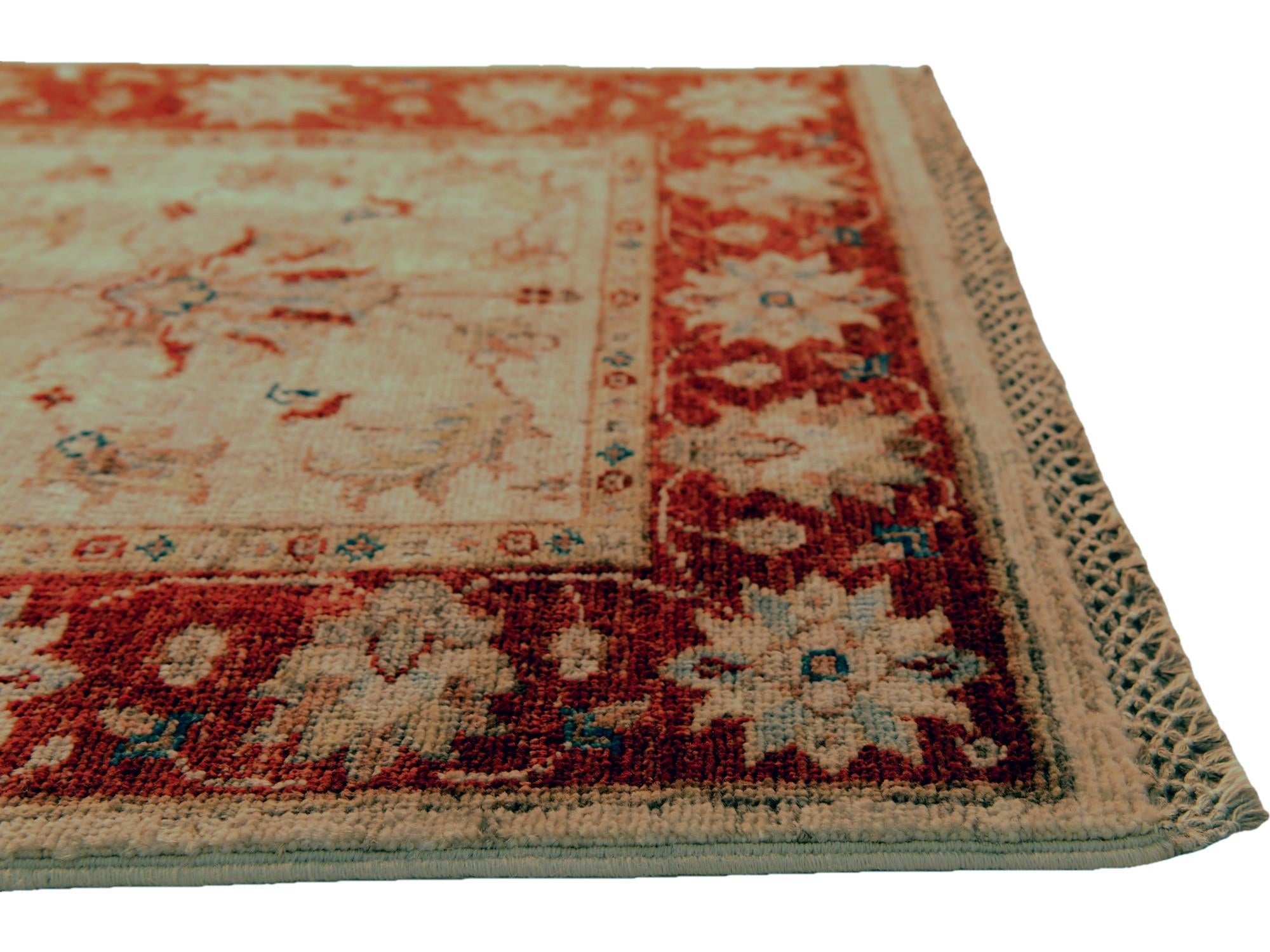 60cm x 90cm Hand Knotted Ziegler Rug