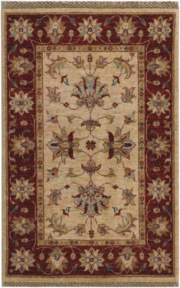 2' x 3' Hand Knotted Ziegler Rug
