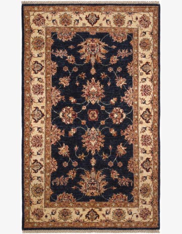 3' 3 x 5' 6 Hand Knotted Ziegler Rug