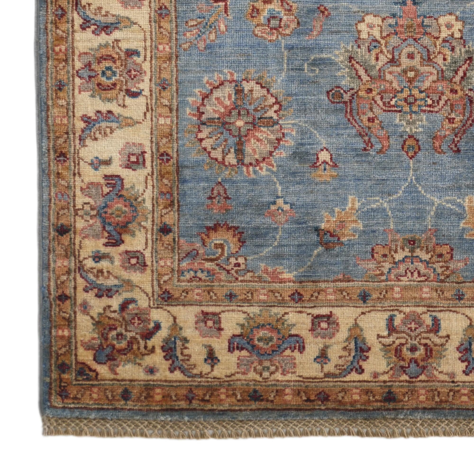 100cm x 150cm Hand Knotted Ziegler Rug
