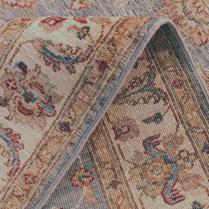 3' 4 x 4' 11 Hand Knotted Ziegler Rug