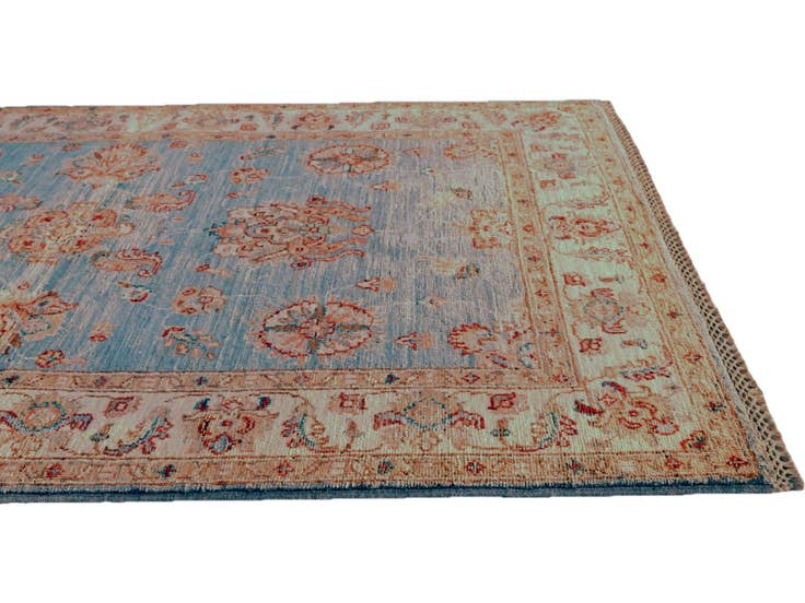 Detail image of 3' 6 x 5' Hand Knotted Ziegler Rug