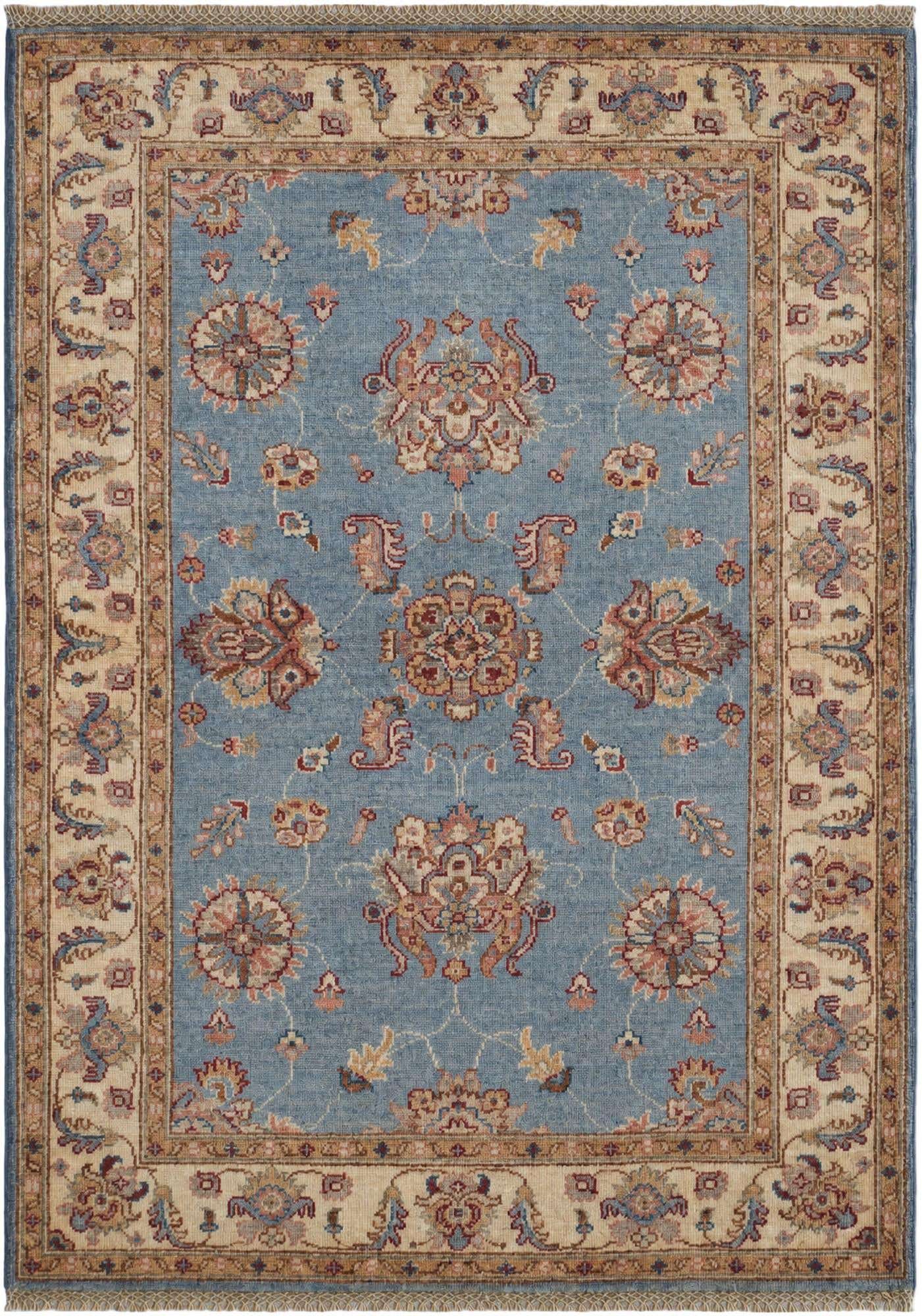 3' 6 x 5' Hand Knotted Ziegler Rug
