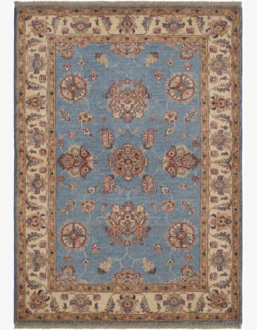 3' 6 x 5' Hand Knotted Ziegler Rug