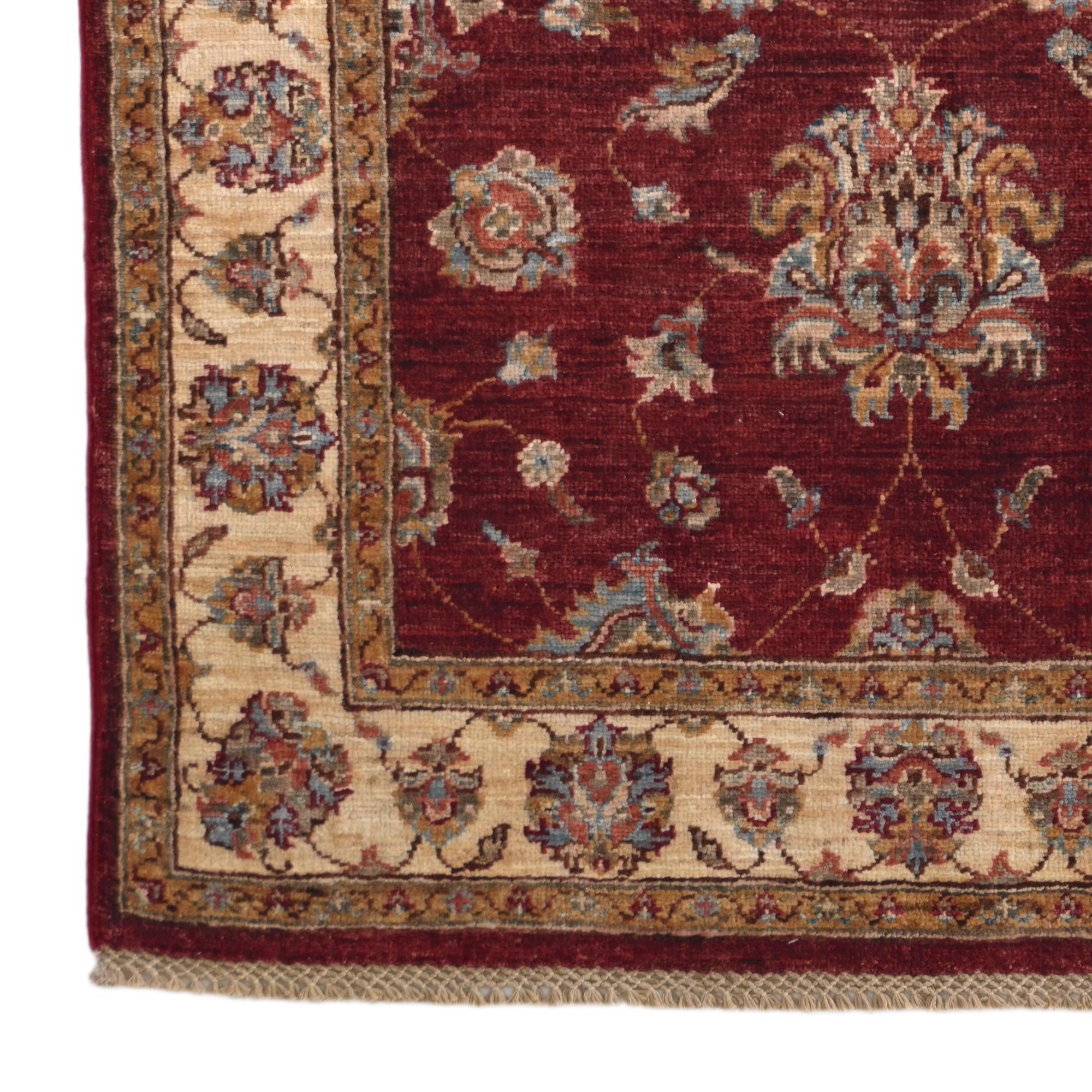 105cm x 155cm Hand Knotted Ziegler Rug