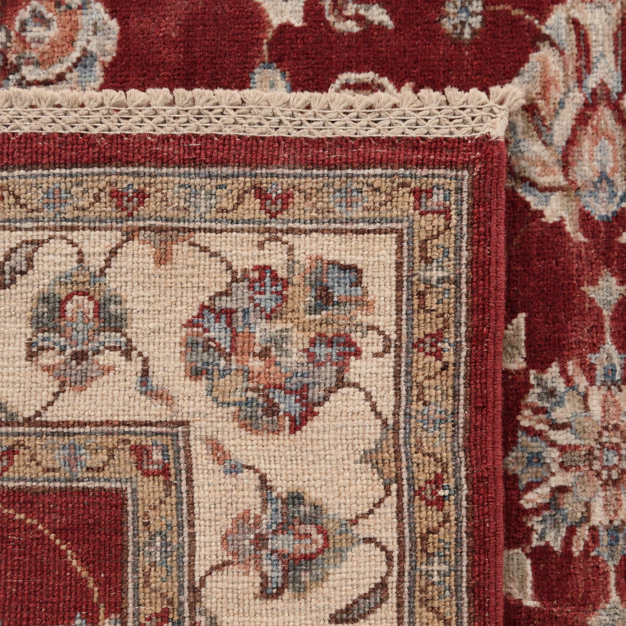 105cm x 155cm Hand Knotted Ziegler Rug