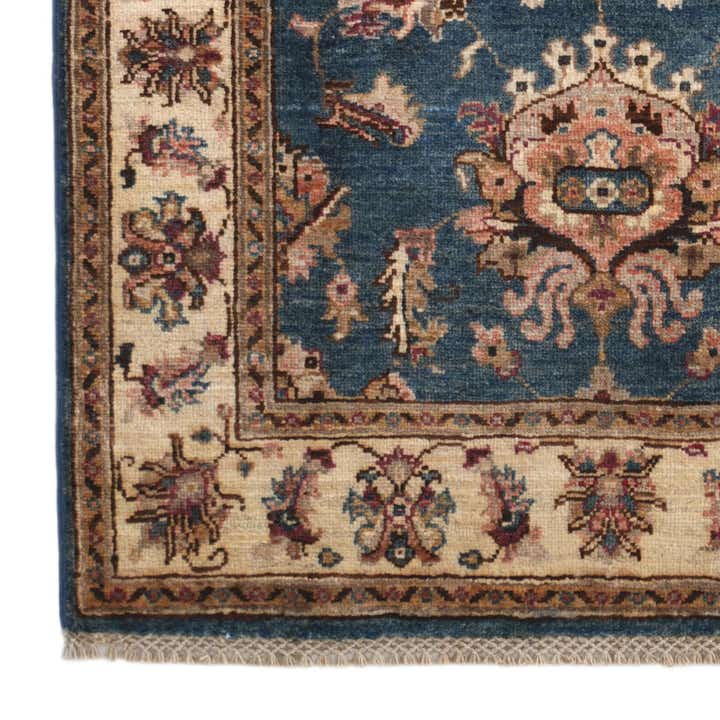 3' x 4' 11 Hand Knotted Ziegler Rug
