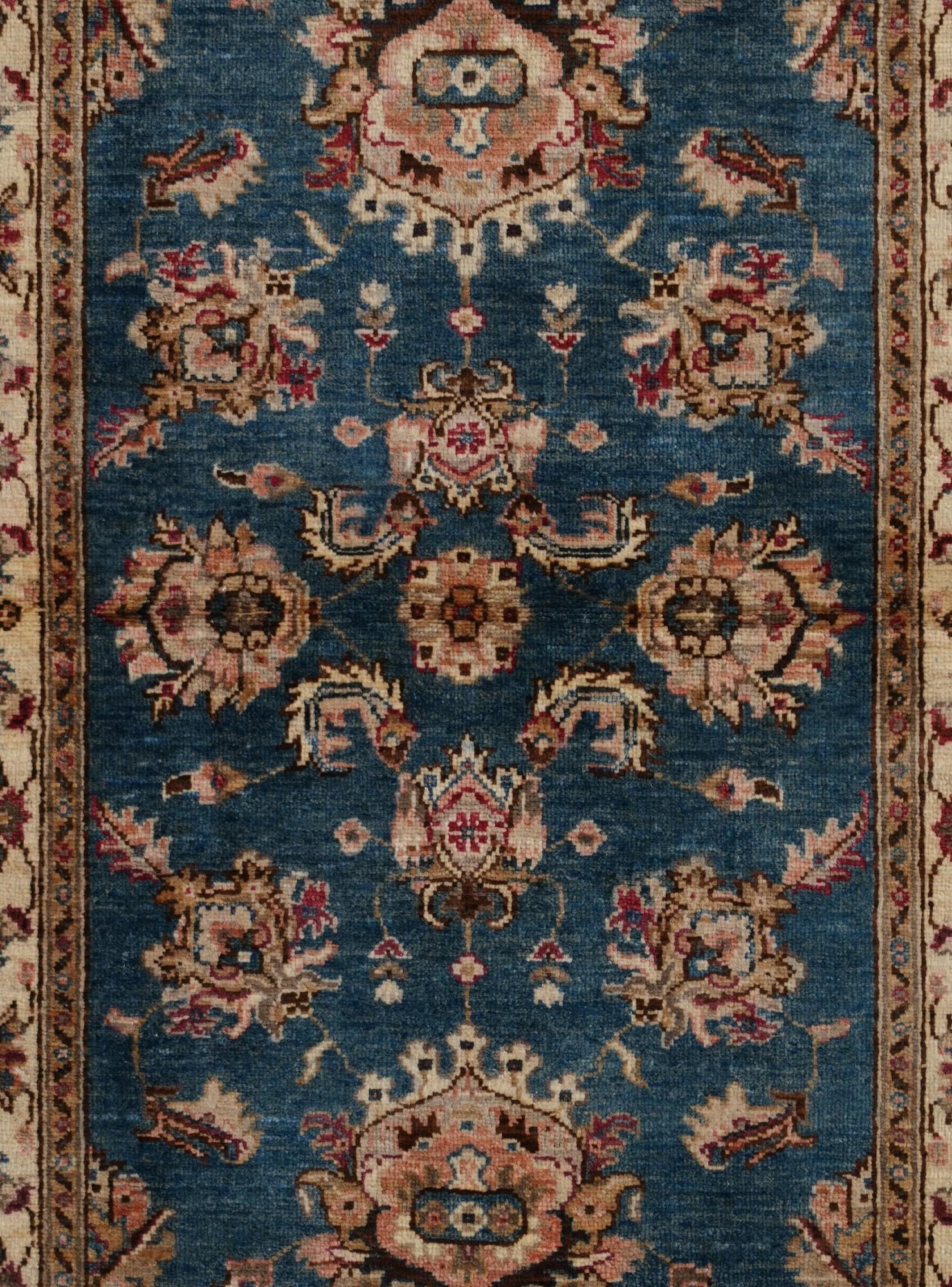 3' x 4' 11 Hand Knotted Ziegler Rug