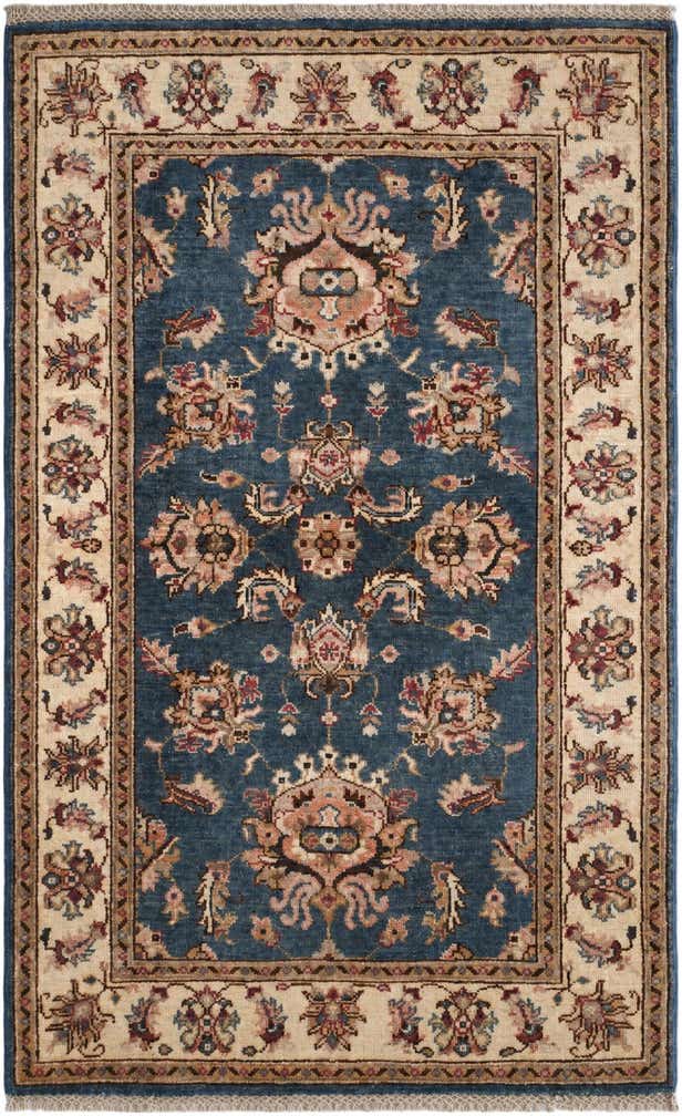 3' x 4' 11 Hand Knotted Ziegler Rug