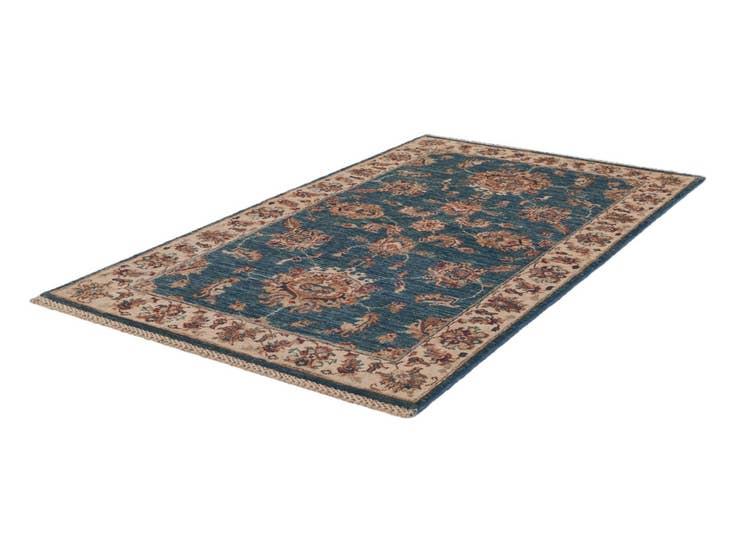 Detail image of 3' x 5' 1 Hand Knotted Ziegler Rug