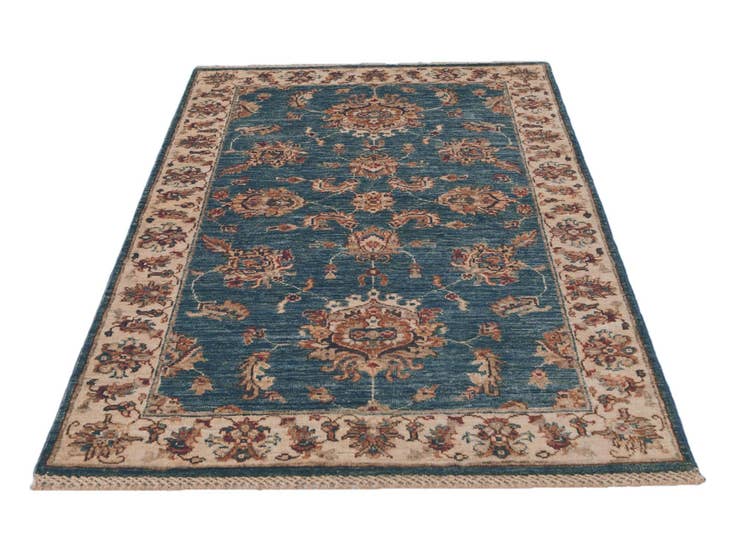 Detail image of 3' x 5' 1 Hand Knotted Ziegler Rug