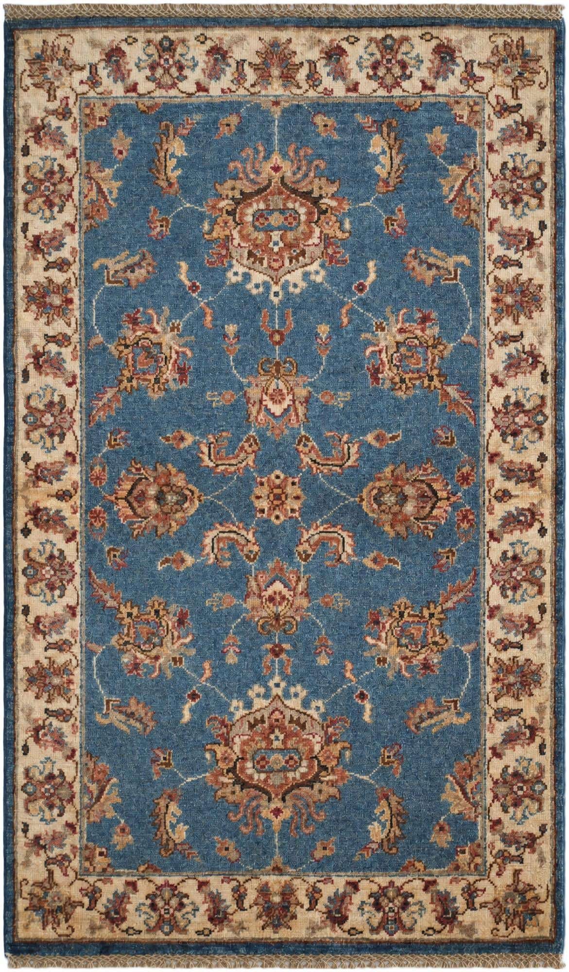 3' x 5' 1 Hand Knotted Ziegler Rug
