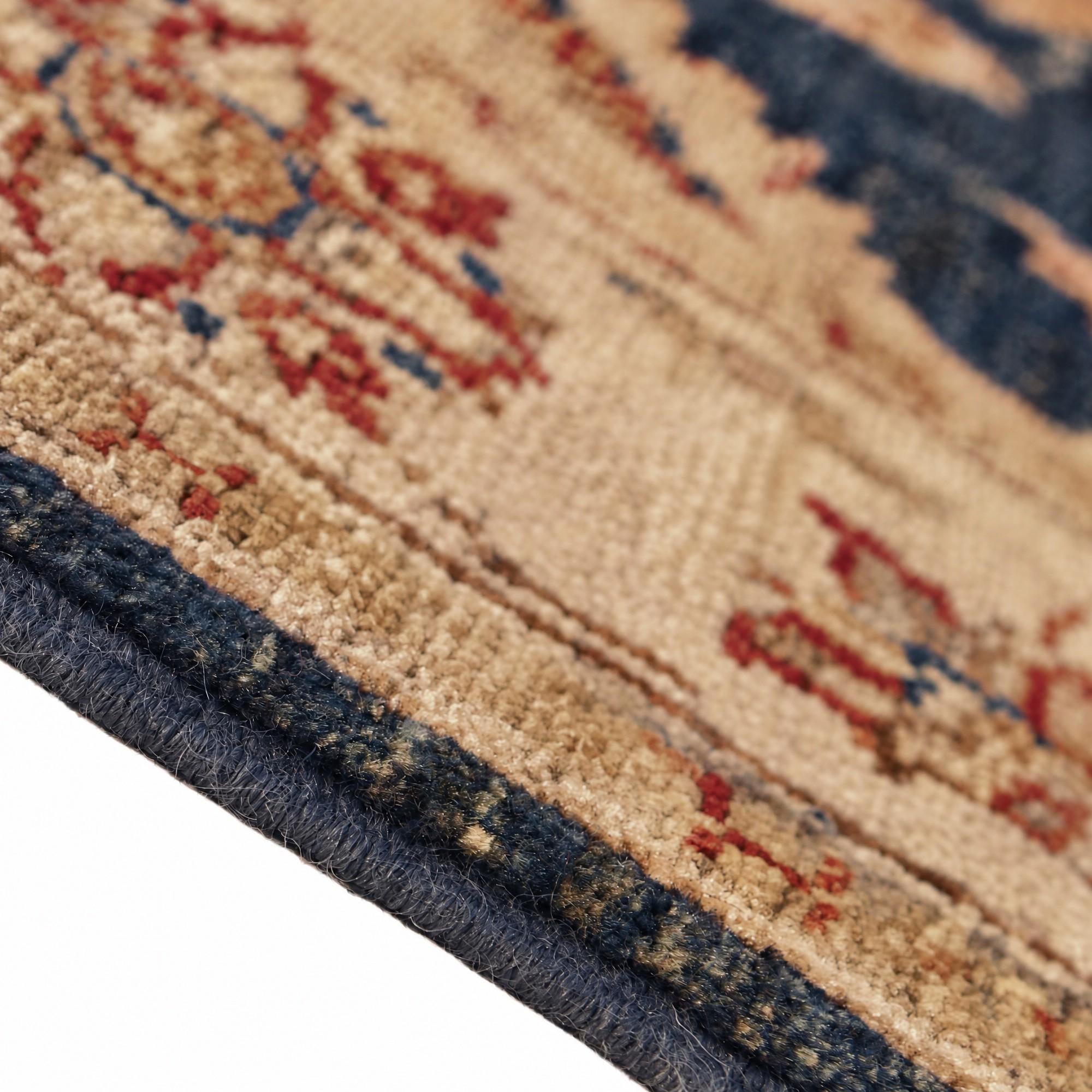 95cm x 145cm Hand Knotted Ziegler Rug
