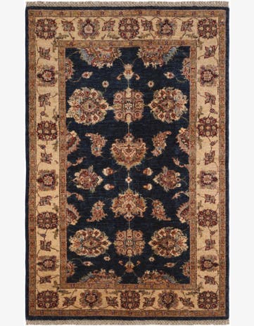 3' 1 x 4' 9 Hand Knotted Ziegler Rug