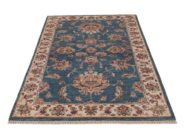 Detail image of 3' x 5' 2 Hand Knotted Ziegler Rug
