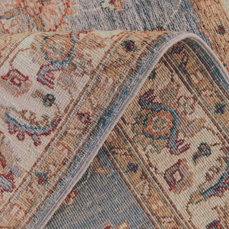 Detail image of 3' 6 x 4' 10 Hand Knotted Ziegler Rug
