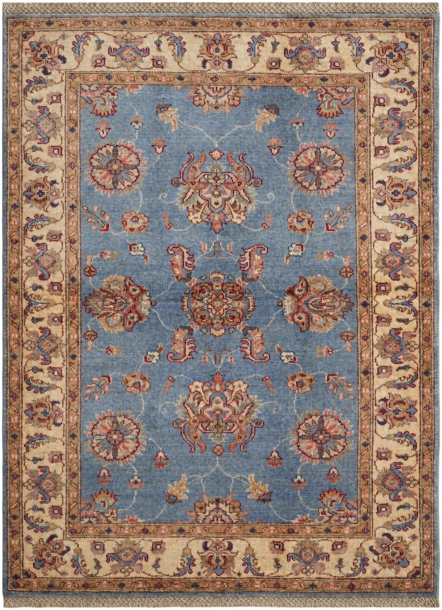 3' 6 x 4' 10 Hand Knotted Ziegler Rug