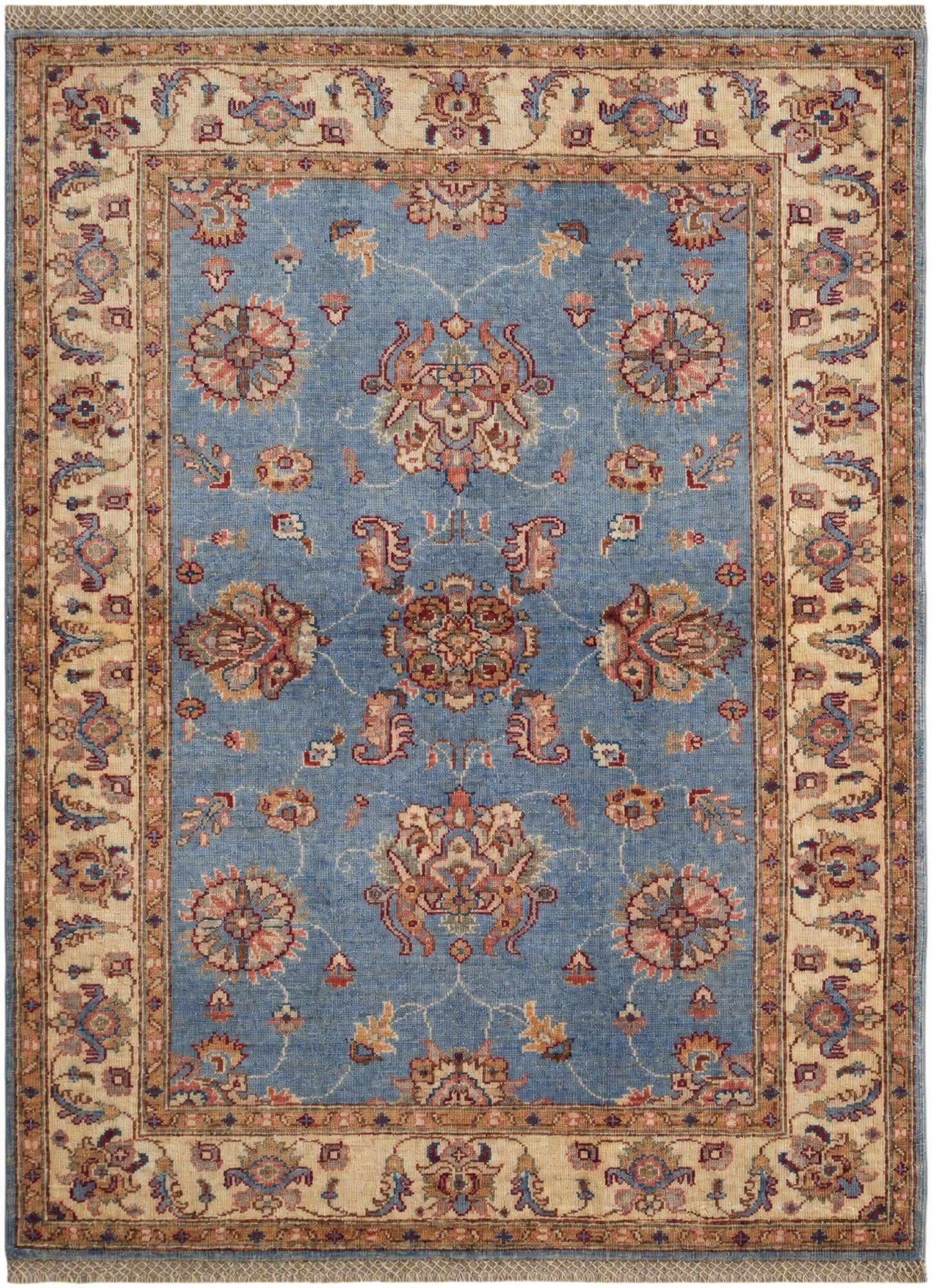 3' 6 x 4' 10 Hand Knotted Ziegler Rug