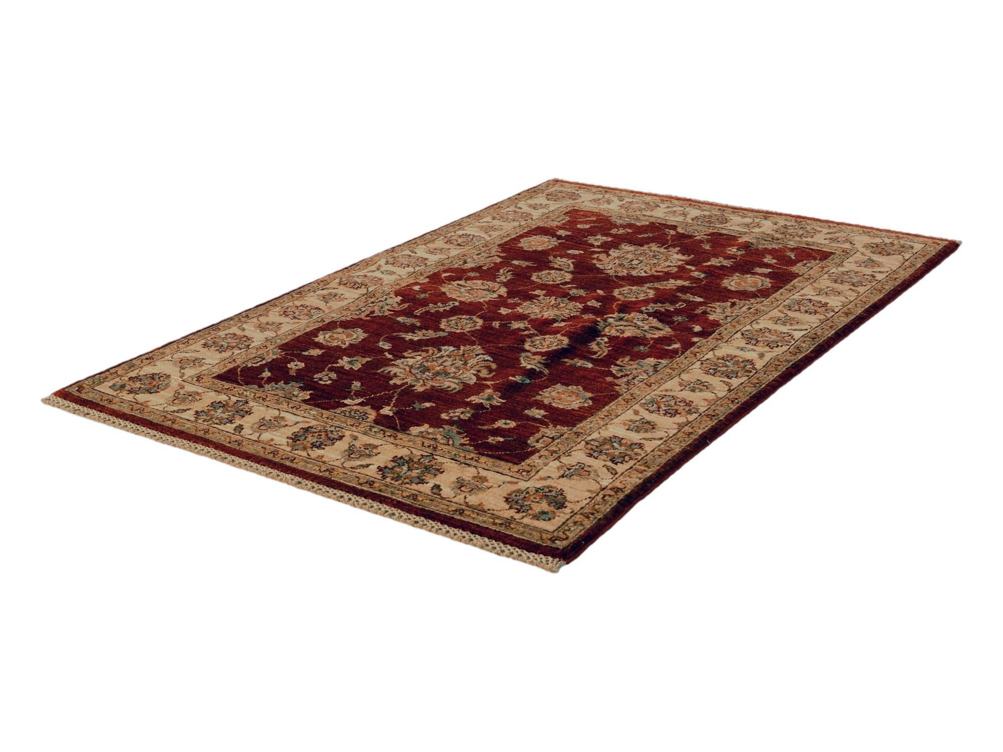 3' 4 x 4' 11 Hand Knotted Ziegler Rug