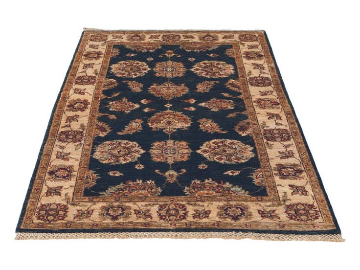 Detail image of 3' 1 x 4' 9 Hand Knotted Ziegler Rug