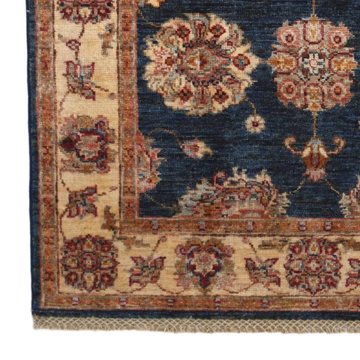 Detail image of 3' 1 x 4' 9 Hand Knotted Ziegler Rug
