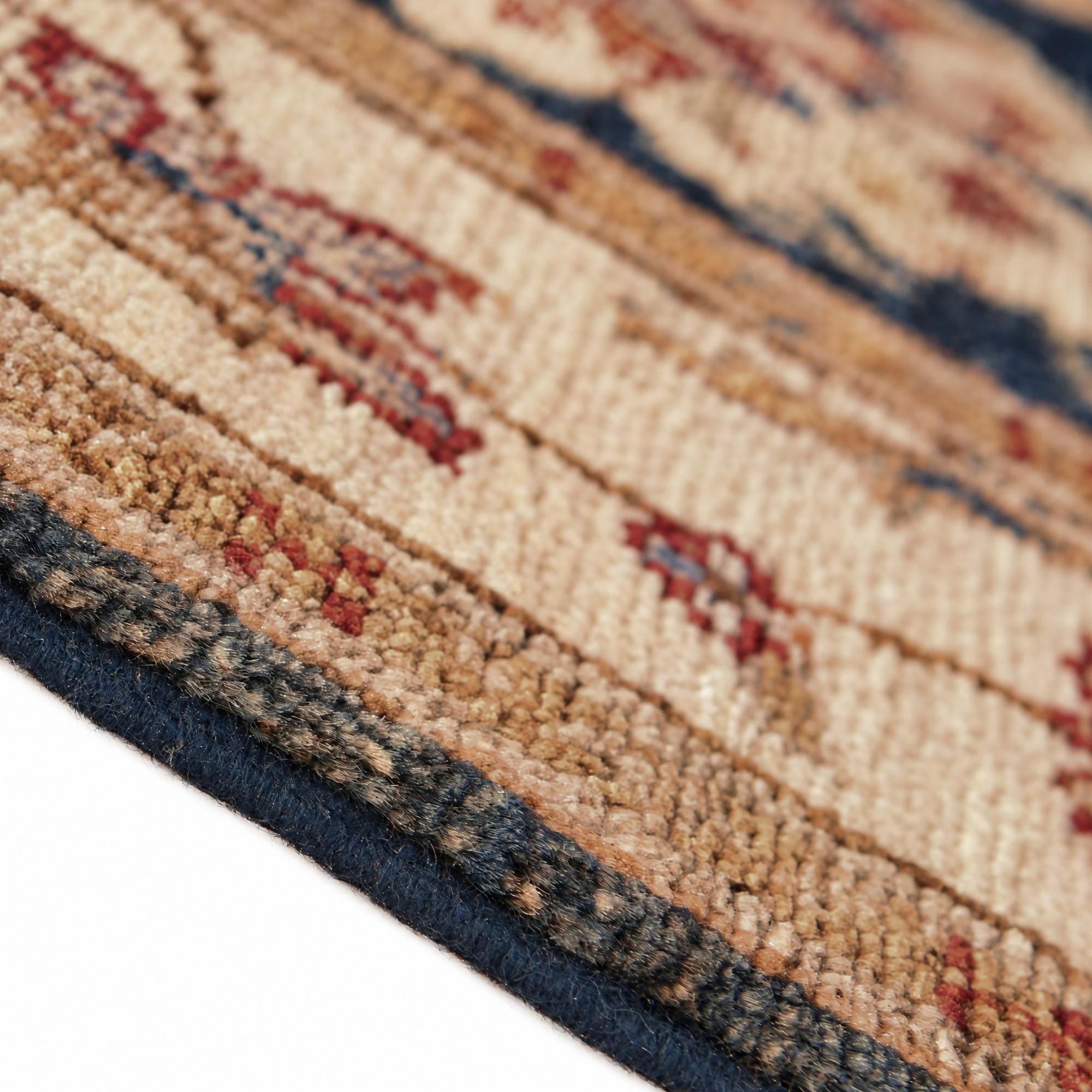 95cm x 145cm Hand Knotted Ziegler Rug