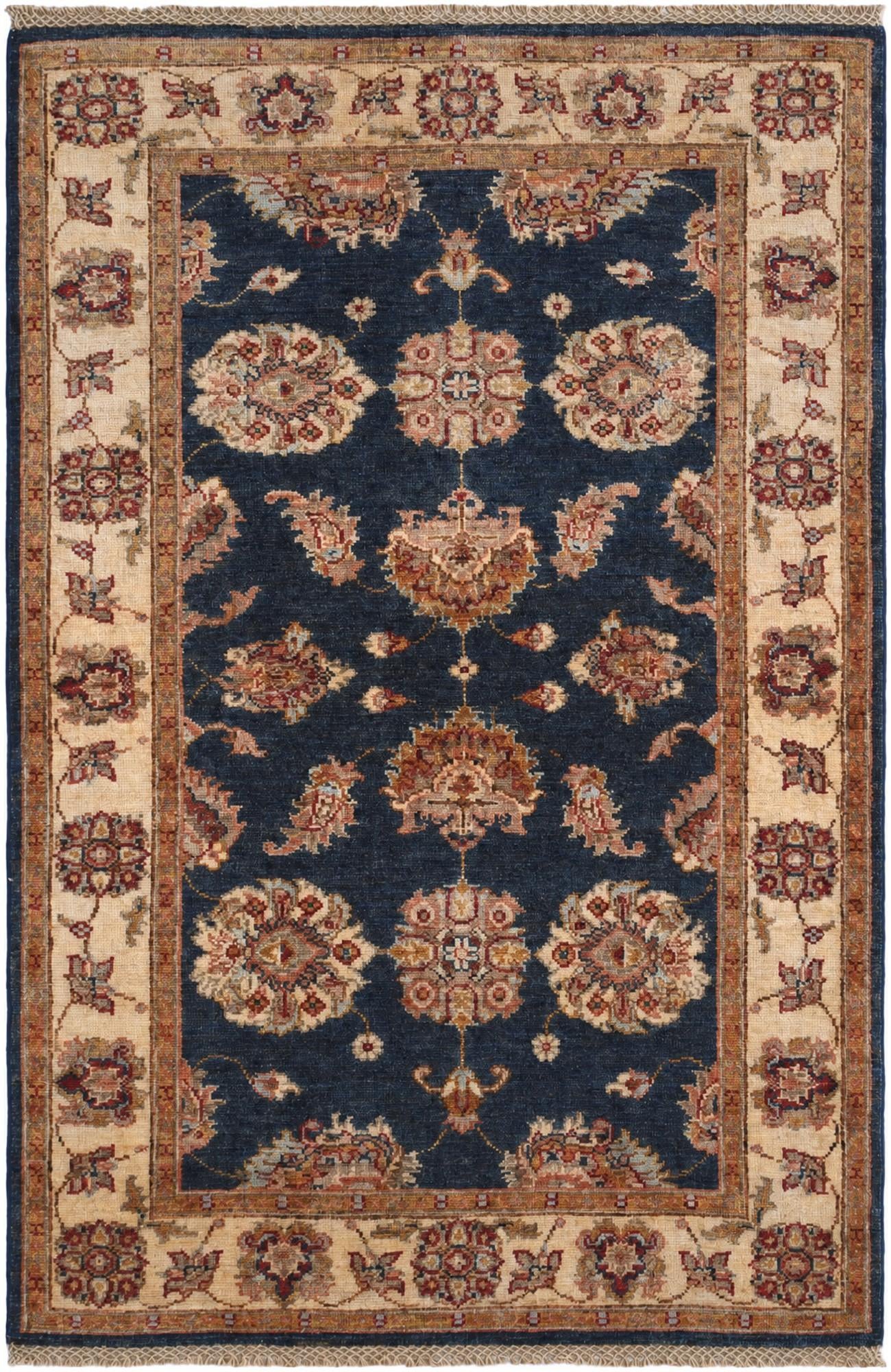 3' 1 x 4' 9 Hand Knotted Ziegler Rug