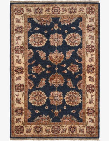3' 1 x 4' 9 Hand Knotted Ziegler Rug