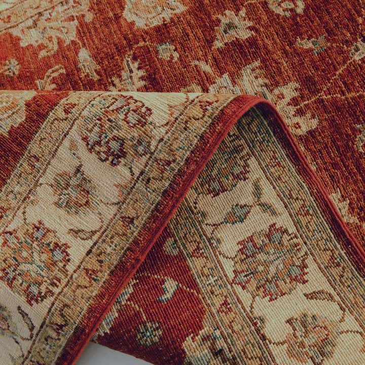 3' 4 x 5' Hand Knotted Ziegler Rug