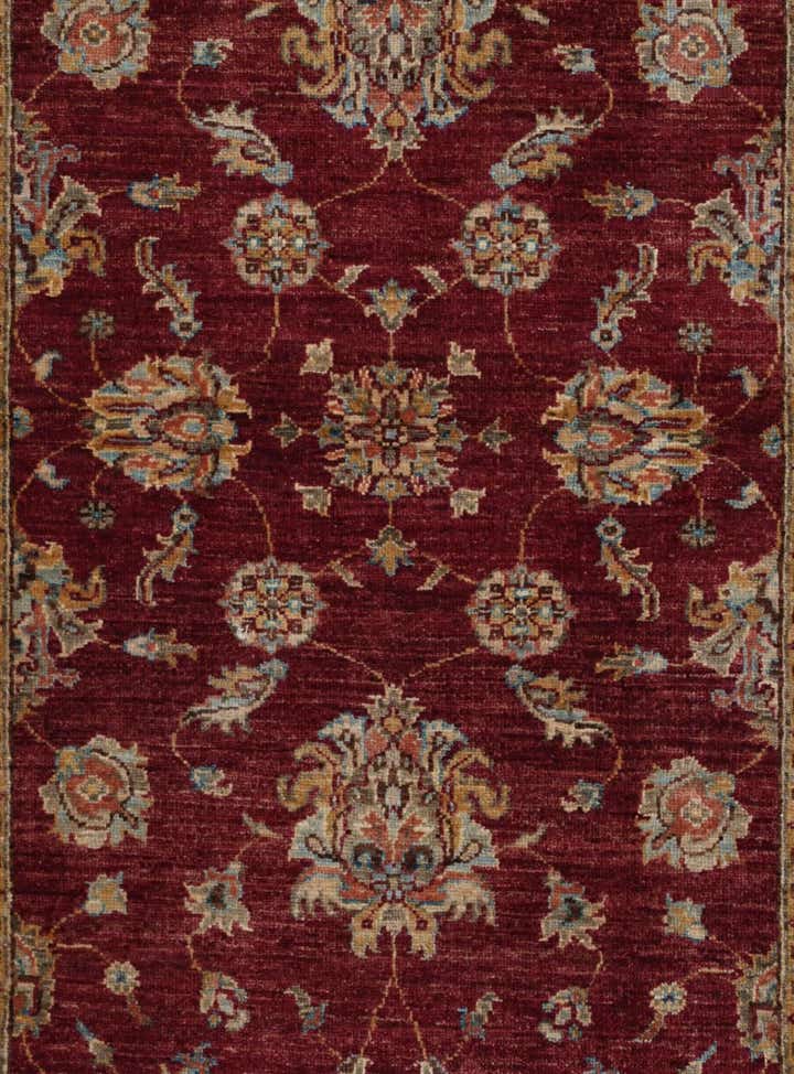 3' 4 x 5' Hand Knotted Ziegler Rug