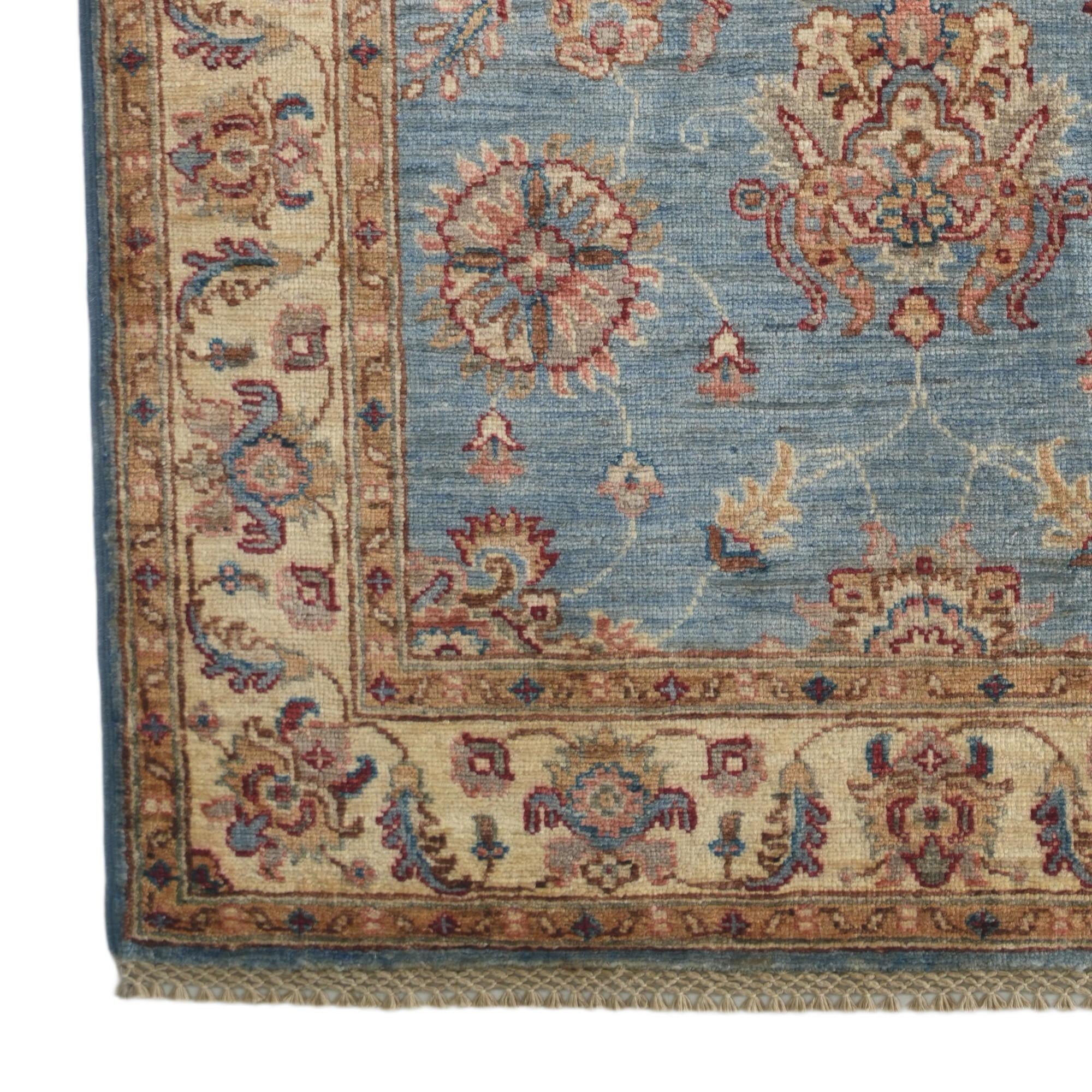 3' 4 x 5' Hand Knotted Ziegler Rug