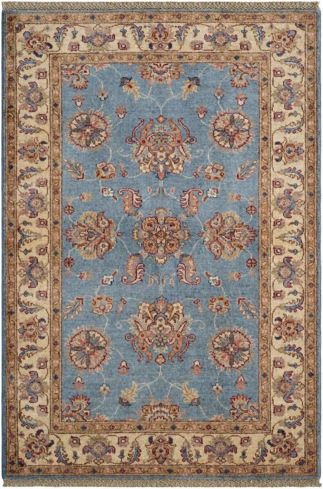 3' 4 x 5' Hand Knotted Ziegler Rug