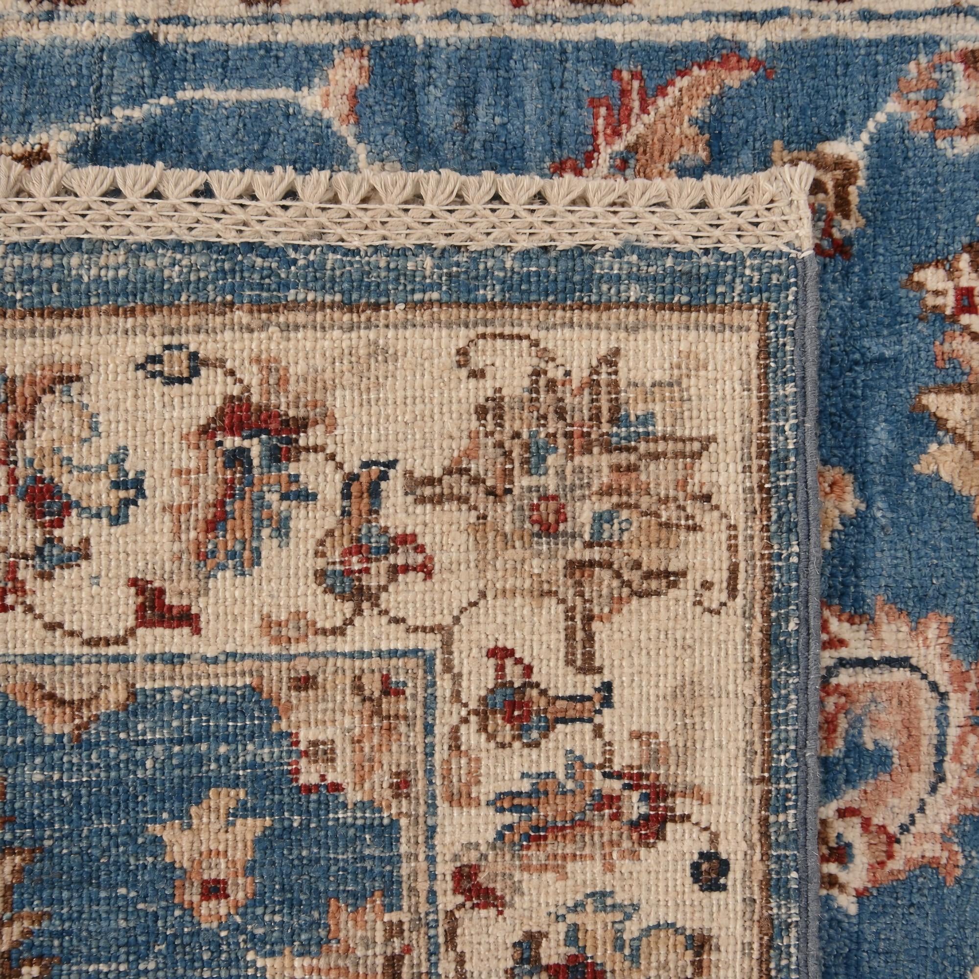 90cm x 155cm Hand Knotted Ziegler Rug