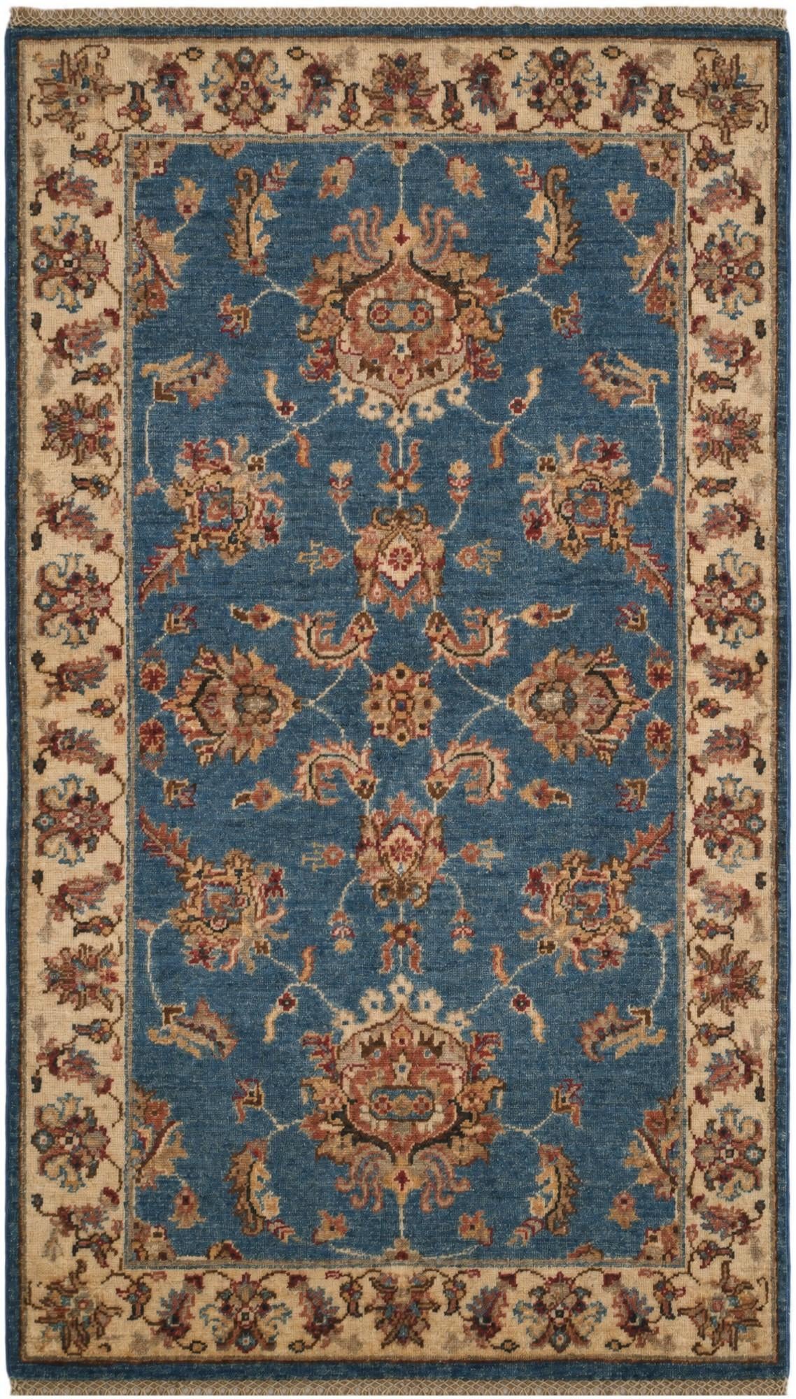 3' x 5' 1 Hand Knotted Ziegler Rug