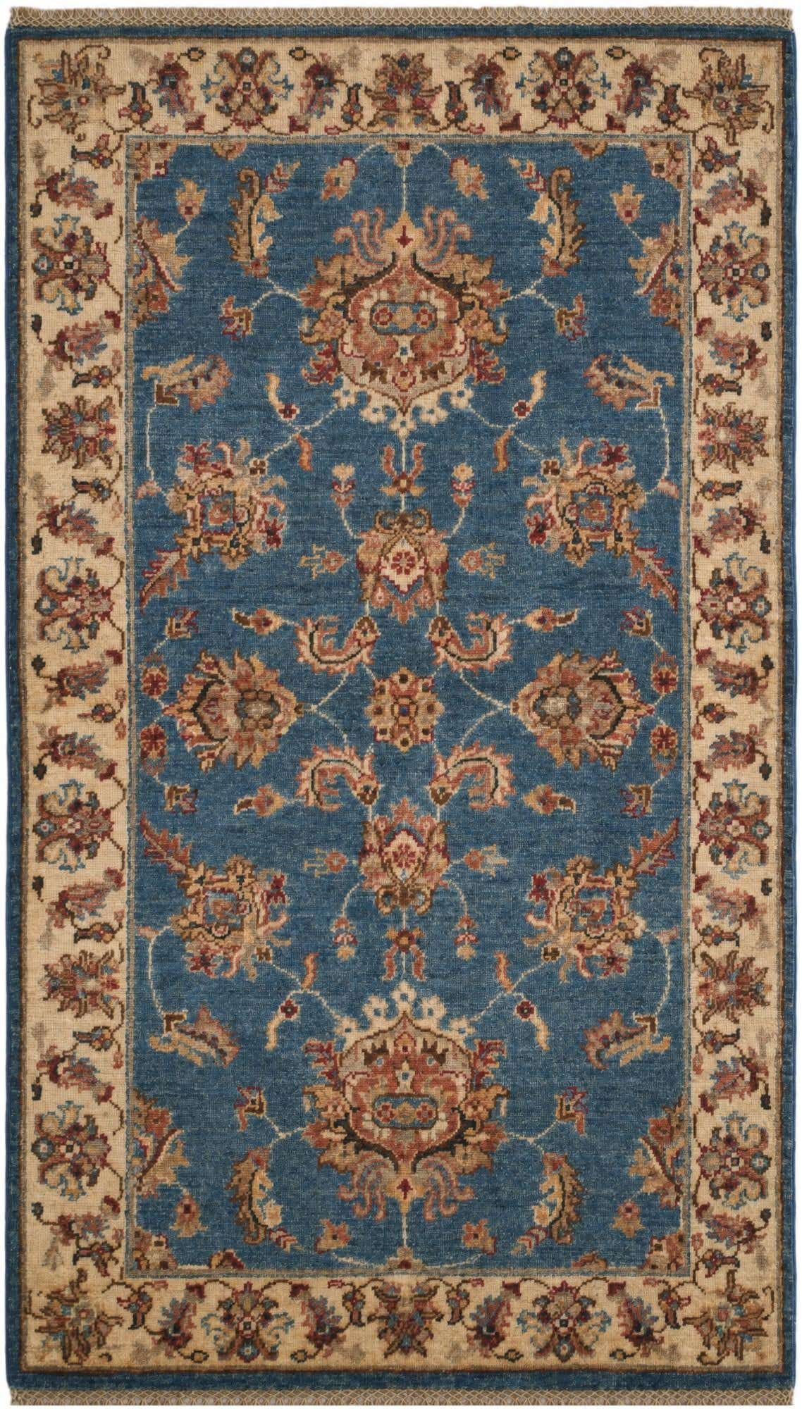3' x 5' 1 Hand Knotted Ziegler Rug