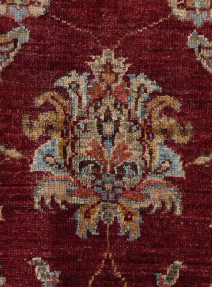 Detail image of 3' 4 x 4' 11 Hand Knotted Ziegler Rug