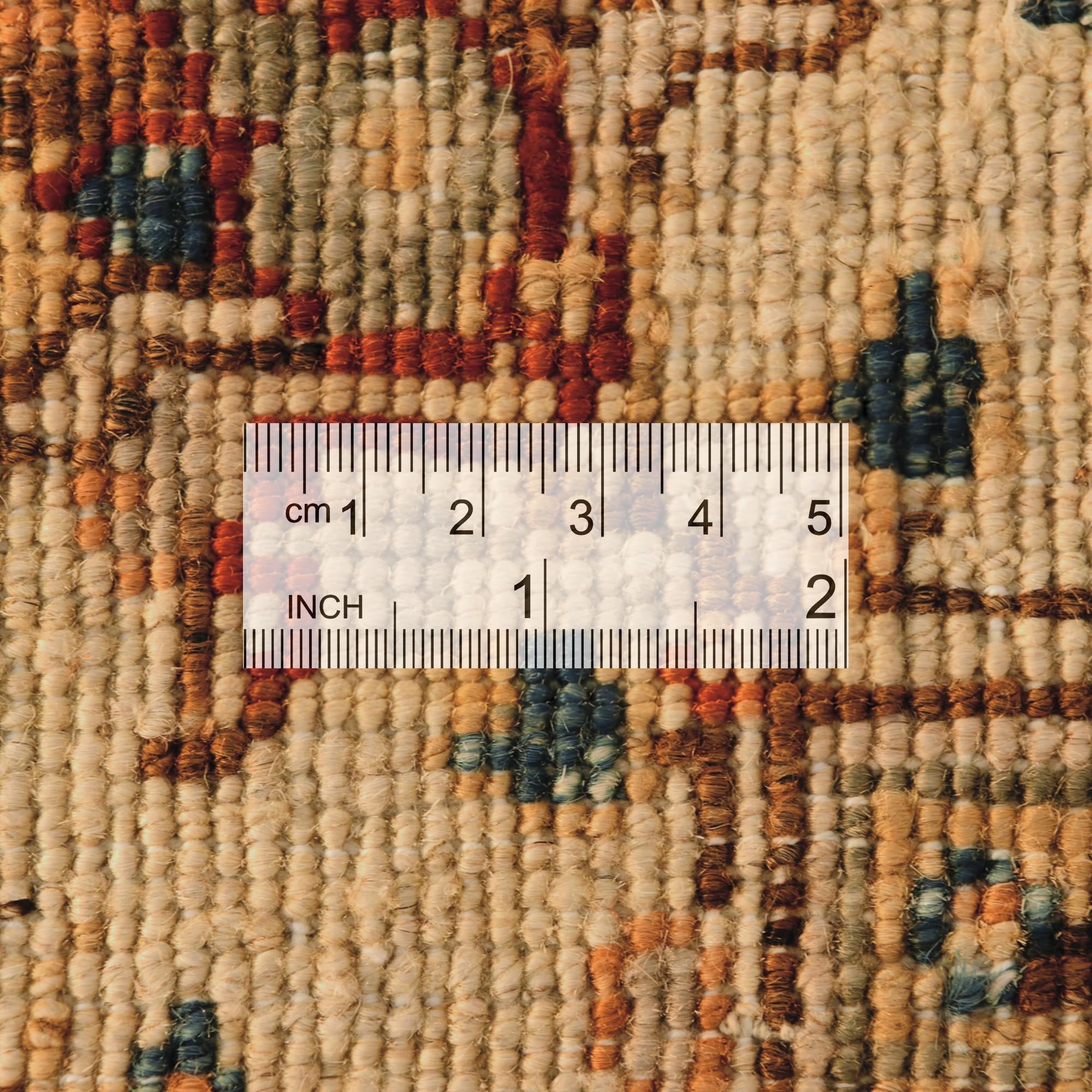 90cm x 155cm Hand Knotted Ziegler Rug