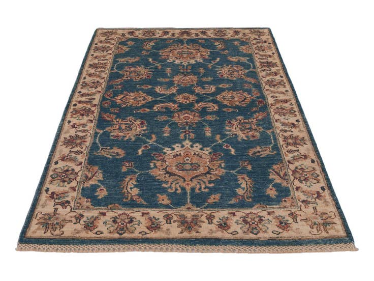 Detail image of 3' x 5' 2 Hand Knotted Ziegler Rug