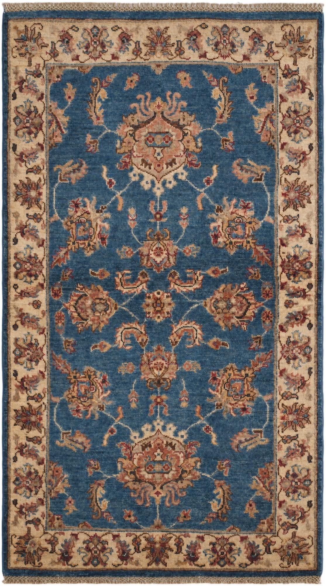 3' x 5' 2 Hand Knotted Ziegler Rug