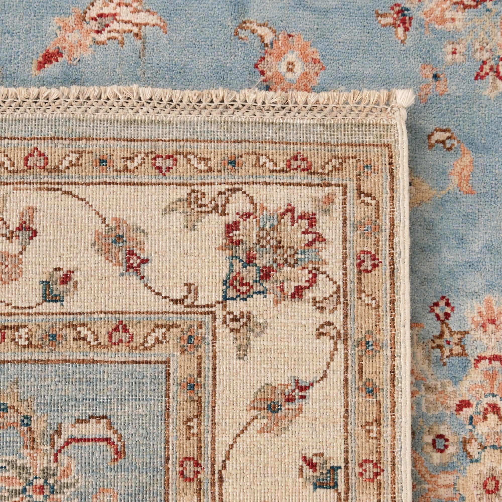 125cm x 195cm Hand Knotted Ziegler Rug